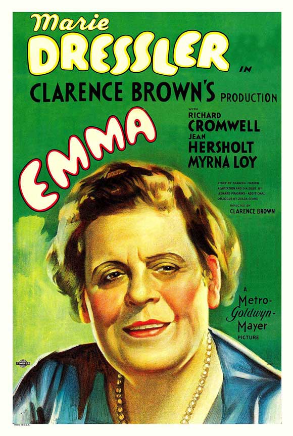 Emma (1932) starring Marie Dressler on DVD on DVD