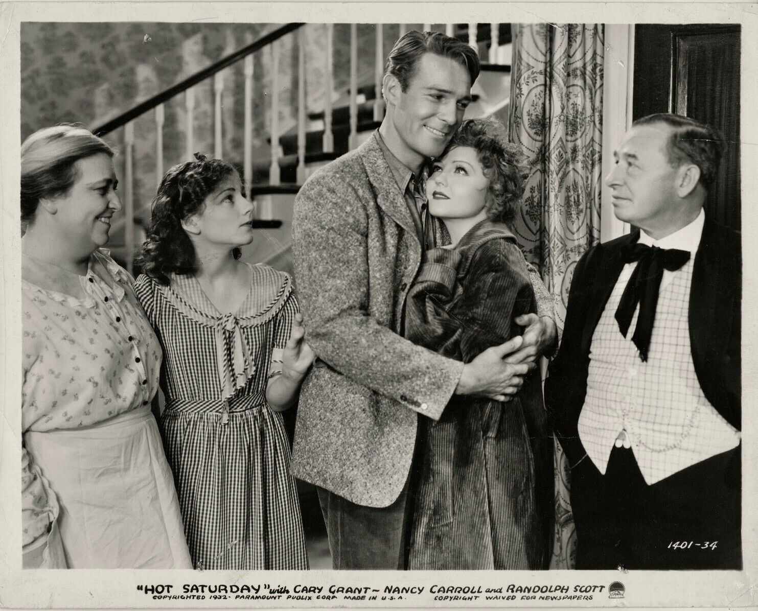 Hot Saturday (1932) Screenshot 2