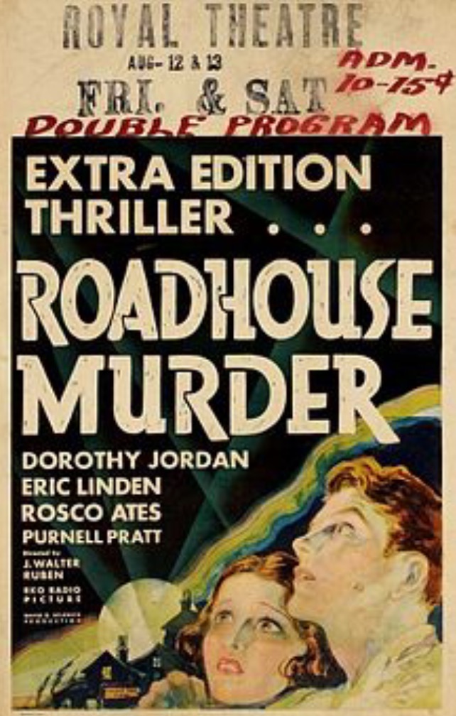 The Roadhouse Murder (1932) starring Dorothy Jordan on DVD on DVD