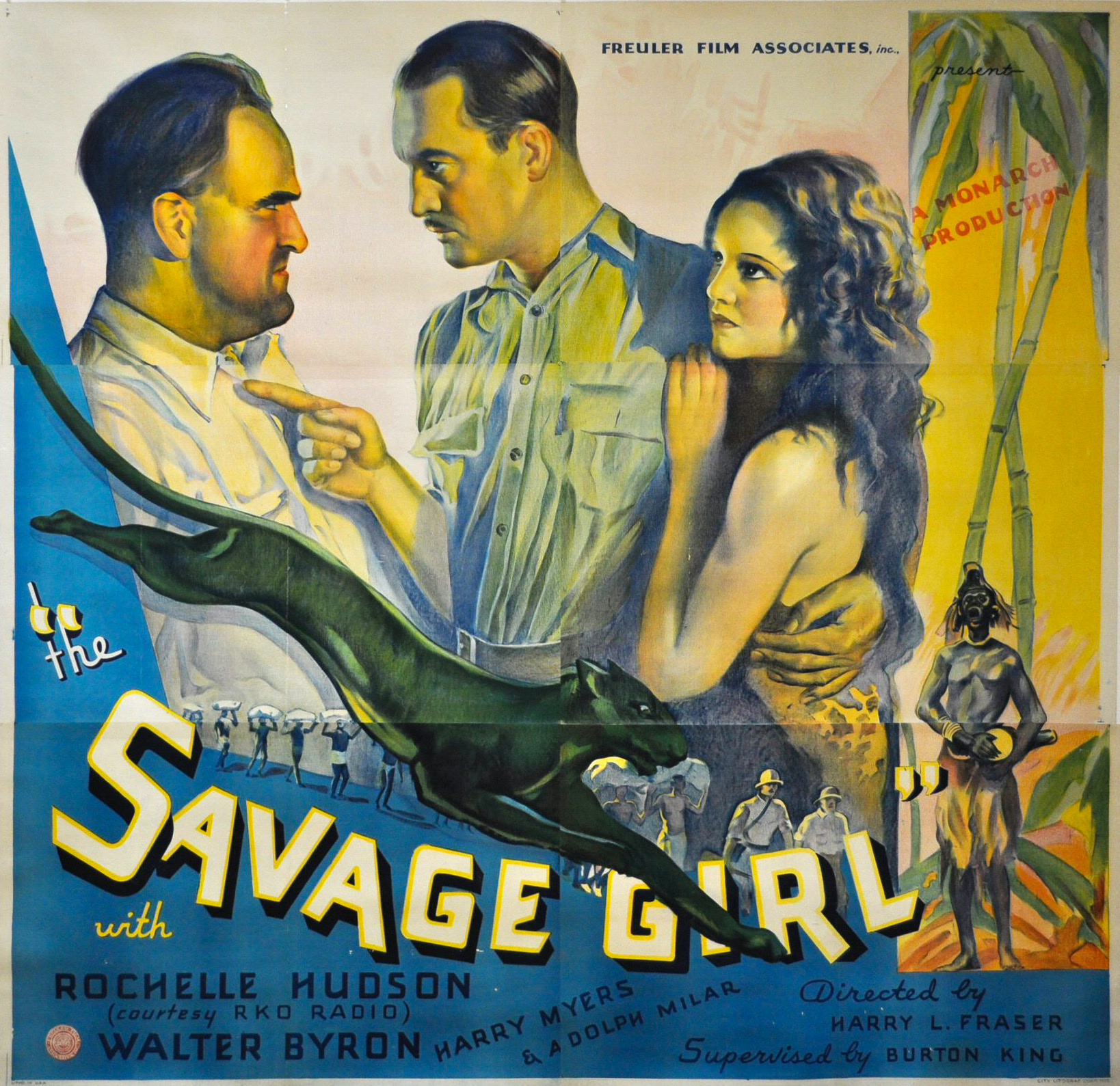 The Savage Girl (1932) starring Rochelle Hudson on DVD on DVD
