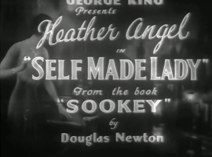 Self Made Lady (1932) starring Heather Angel on DVD on DVD