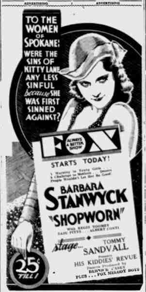 Shopworn (1932) Screenshot 2