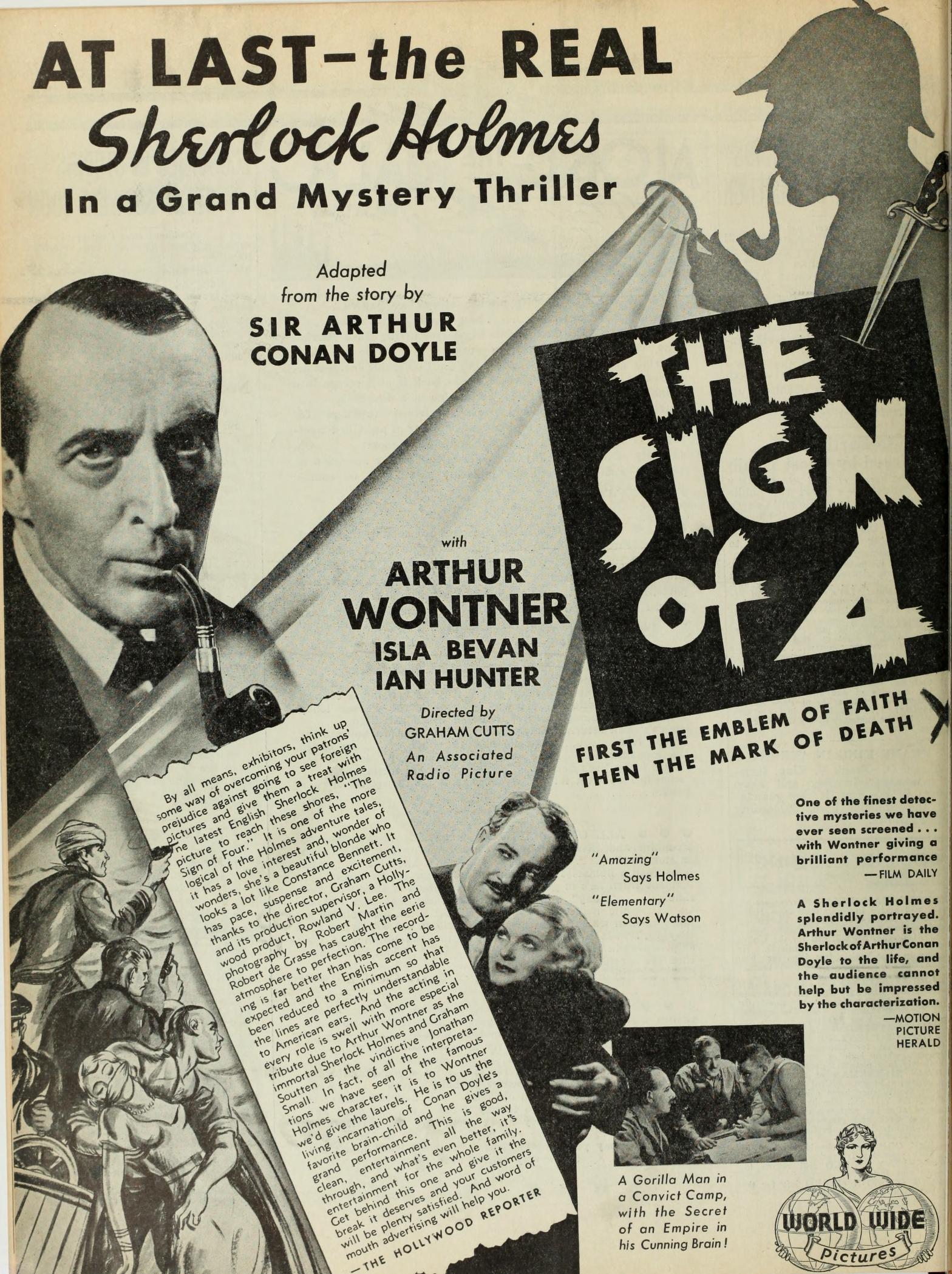 The Sign of Four: Sherlock Holmes' Greatest Case (1932) Screenshot 4