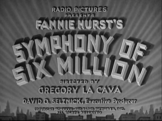 Symphony of Six Million (1932) Screenshot 5 