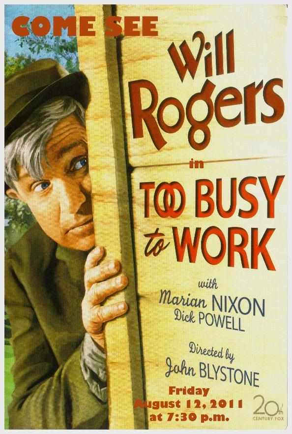 Too Busy to Work (1932) Screenshot 3