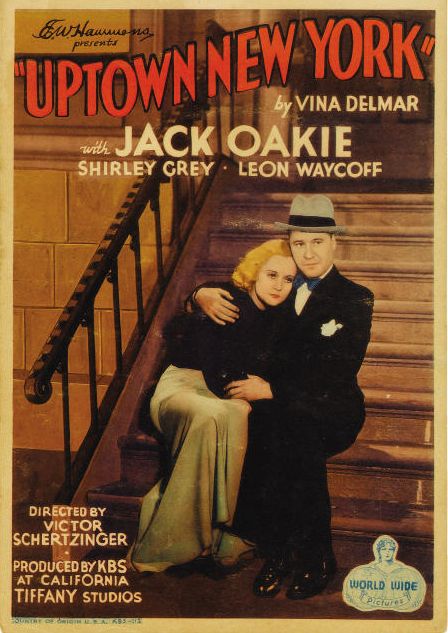 Uptown New York (1932) starring Jack Oakie on DVD on DVD