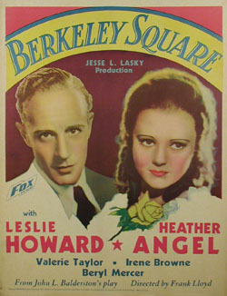 Berkeley Square (1933) starring Leslie Howard on DVD on DVD
