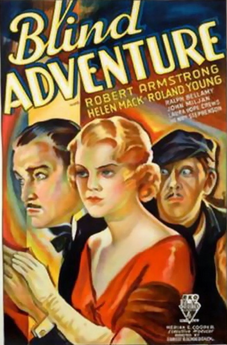 Blind Adventure (1933) starring Robert Armstrong on DVD on DVD