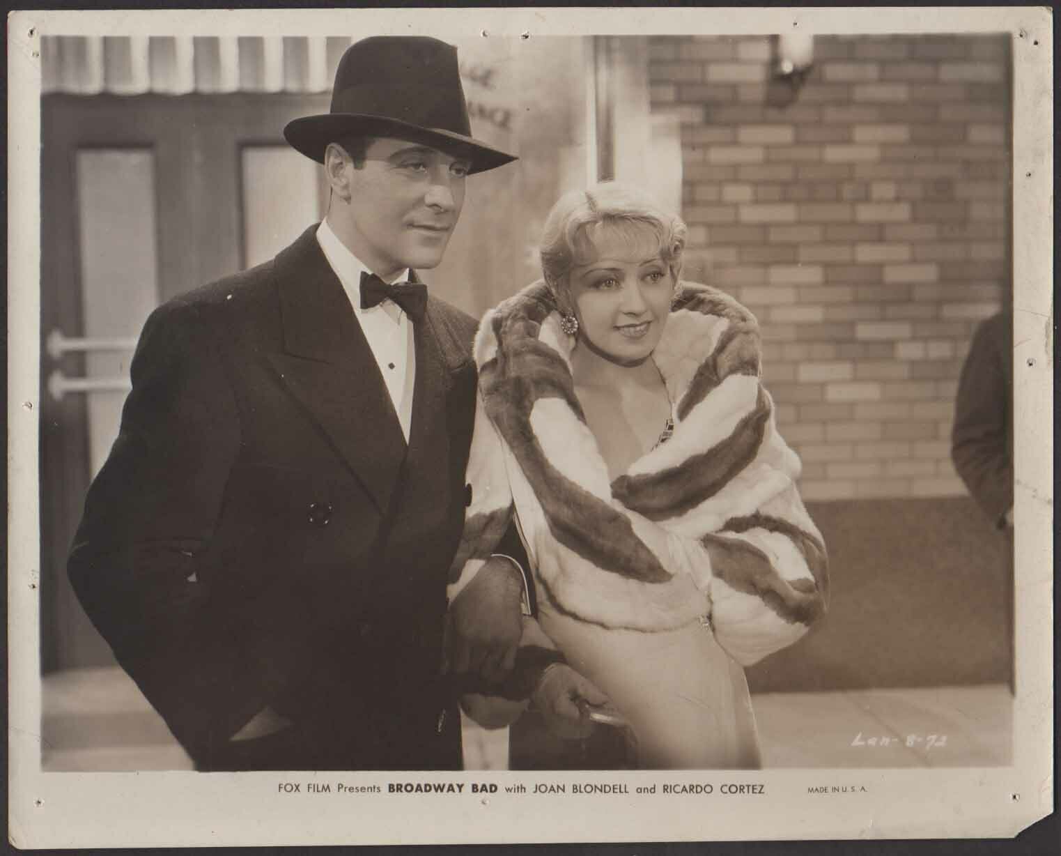 Broadway Bad (1933) Screenshot 1