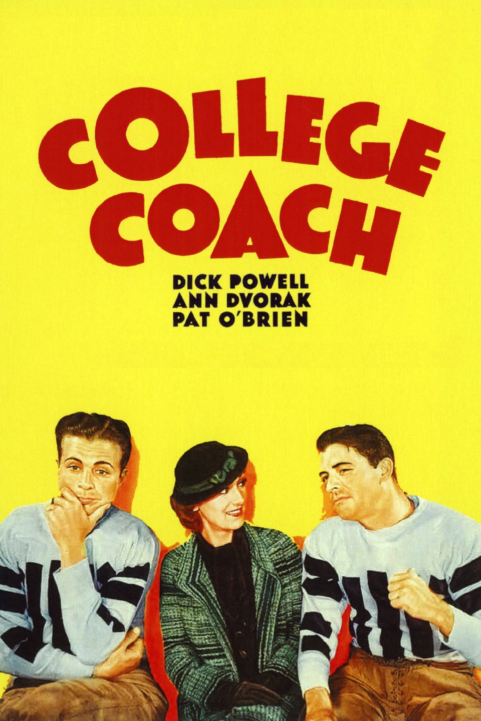 College Coach (1933) starring Dick Powell on DVD on DVD