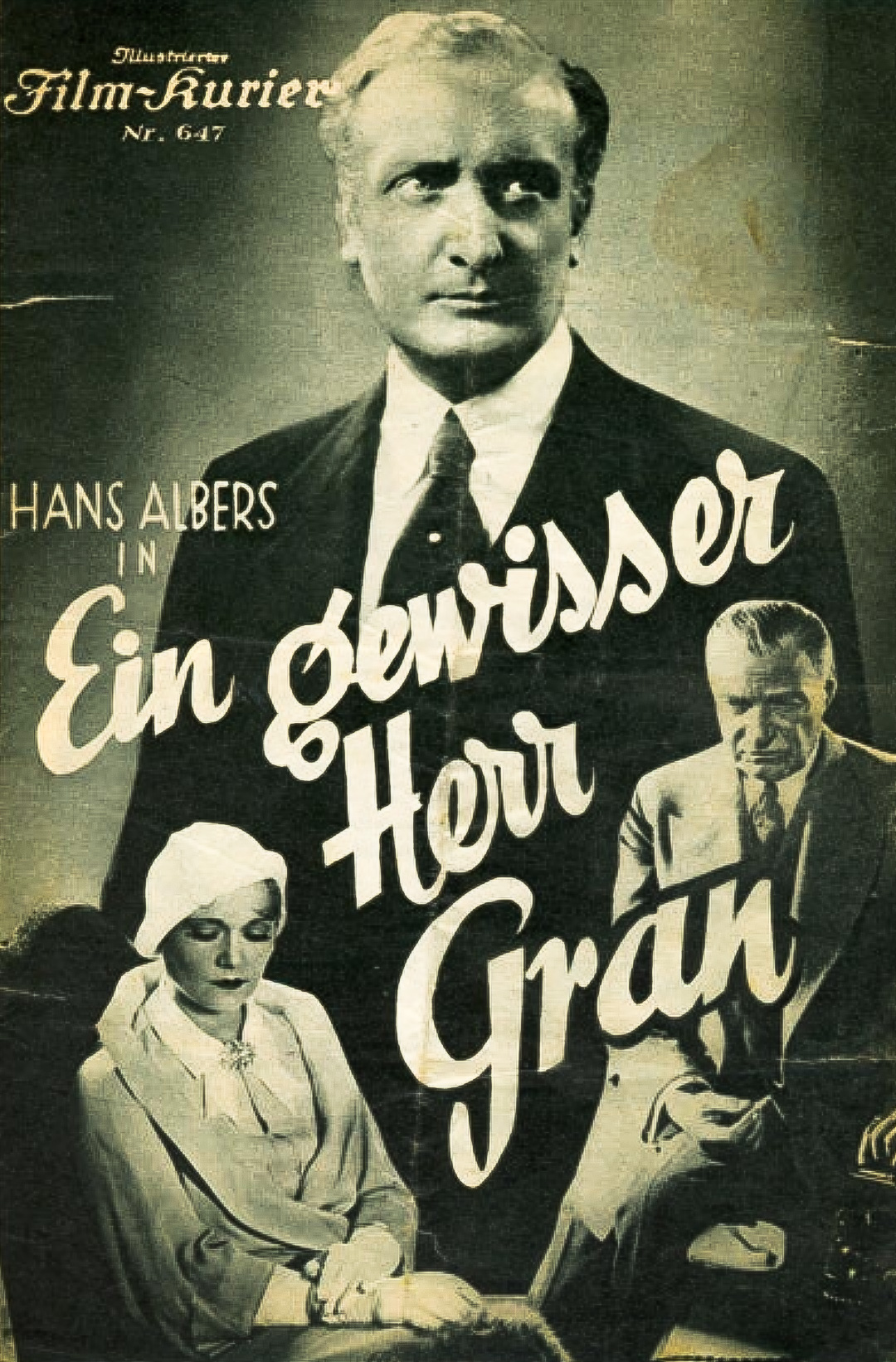 A Certain Mr. Gran (1933) with English Subtitles on DVD on DVD