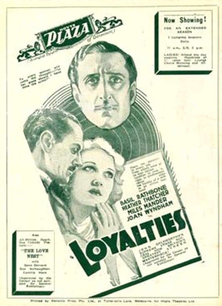 Loyalties (1933) Screenshot 1 