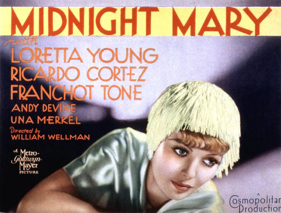 Midnight Mary (1933) starring Loretta Young on DVD on DVD