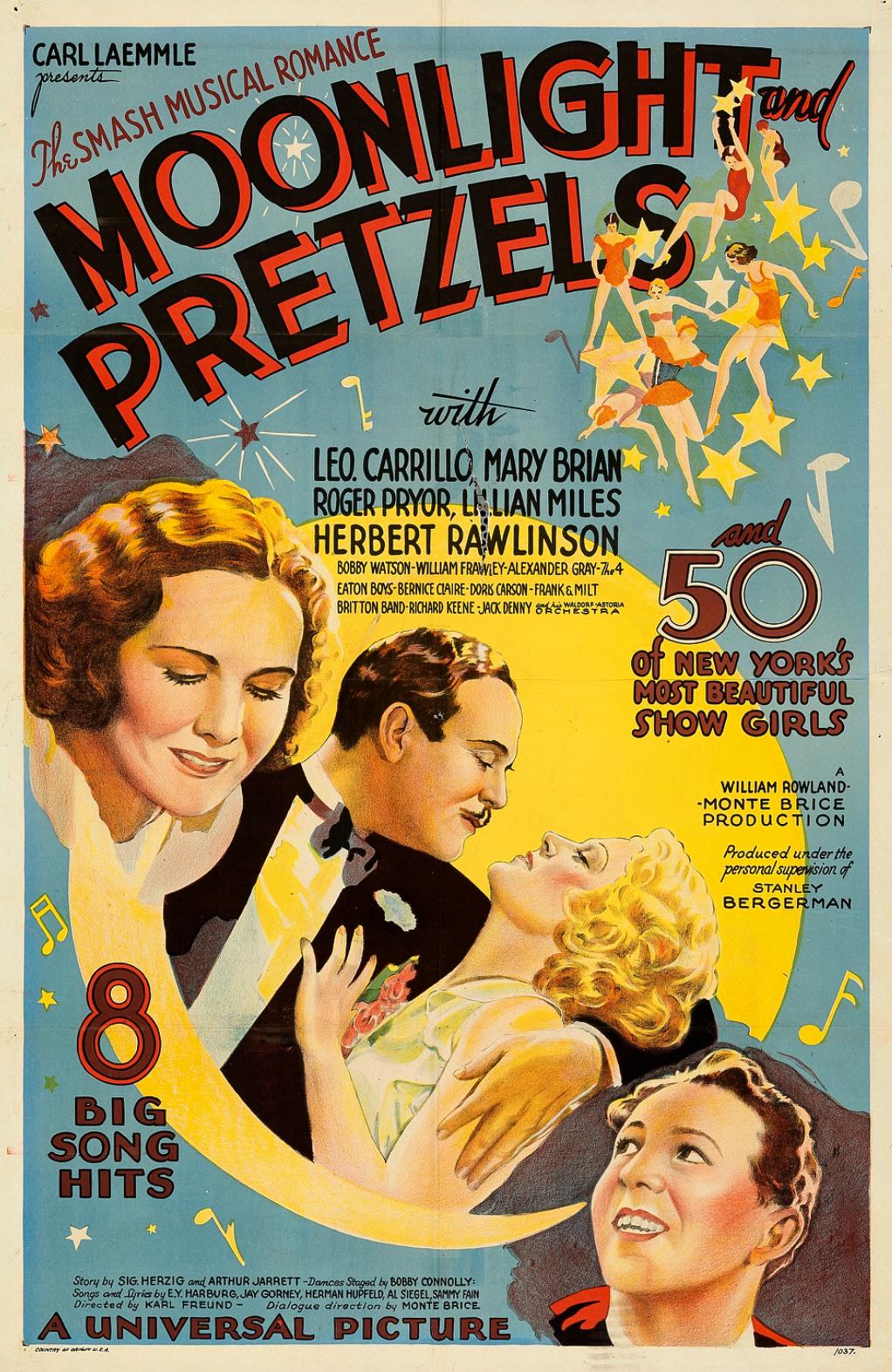 Moonlight and Pretzels (1933) starring Leo Carrillo on DVD on DVD