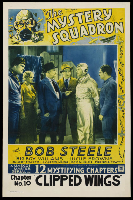 The Mystery Squadron (1933) starring Bob Steele on DVD on DVD