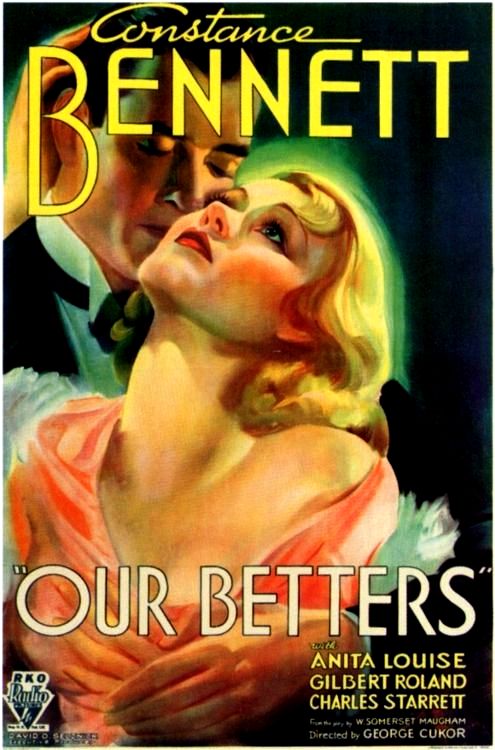 Our Betters (1933) starring Constance Bennett on DVD on DVD