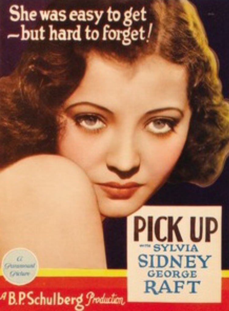 Pick-up (1933) starring Sylvia Sidney on DVD on DVD