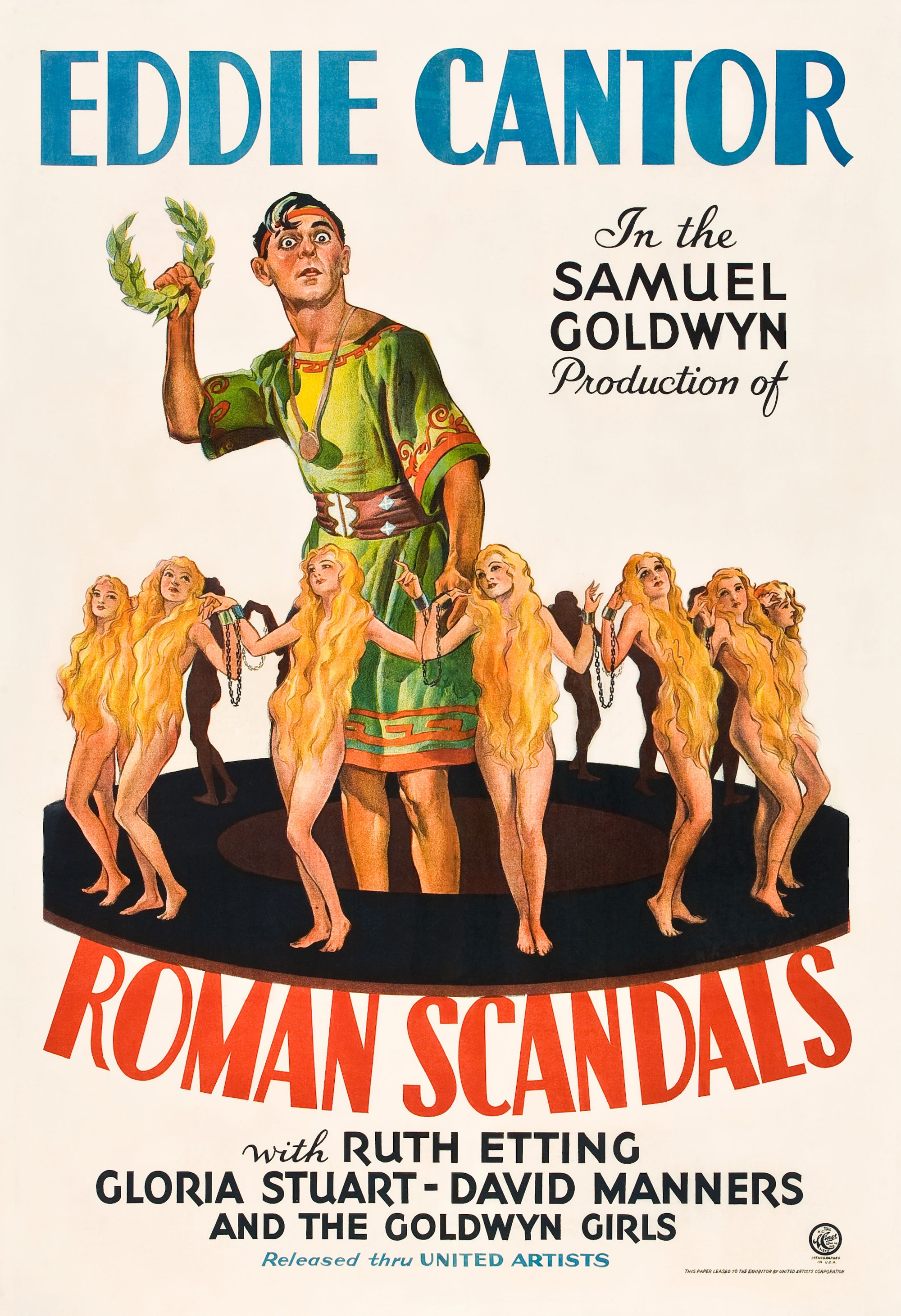 Roman Scandals (1933) starring Eddie Cantor on DVD on DVD