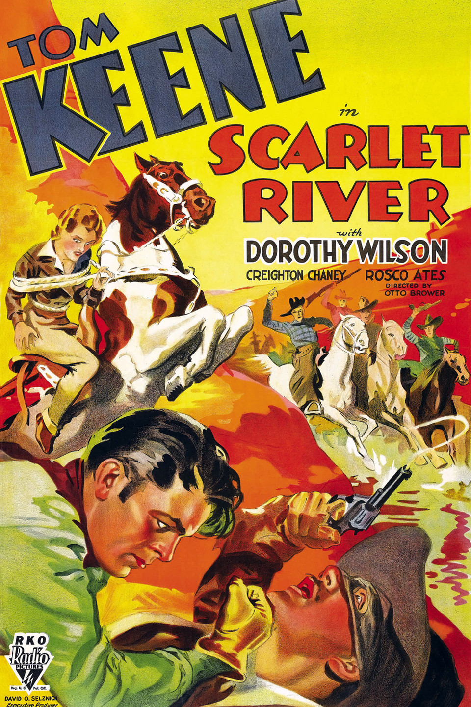 Scarlet River (1933) starring Tom Keene on DVD on DVD