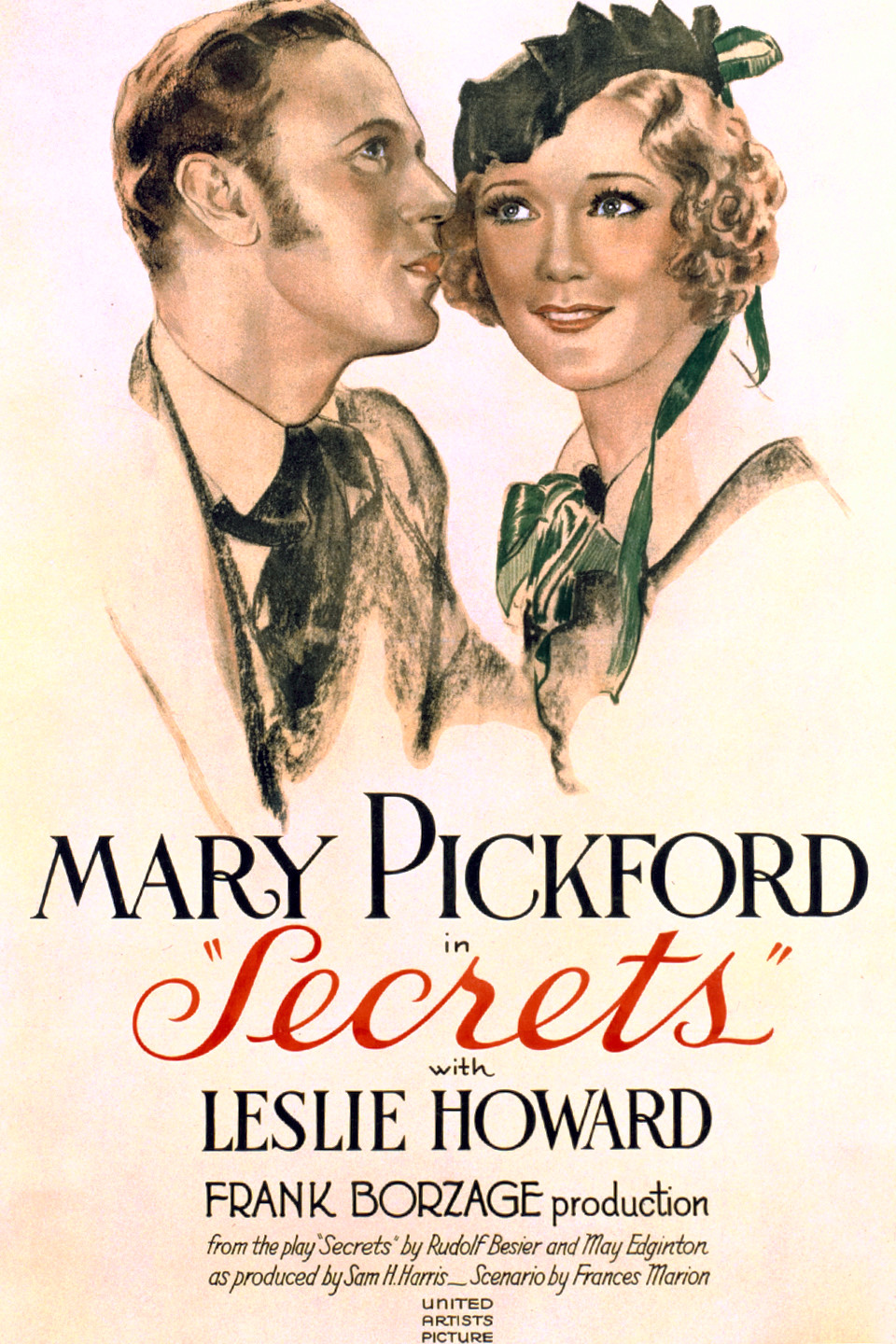 Secrets (1933) starring Mary Pickford on DVD on DVD