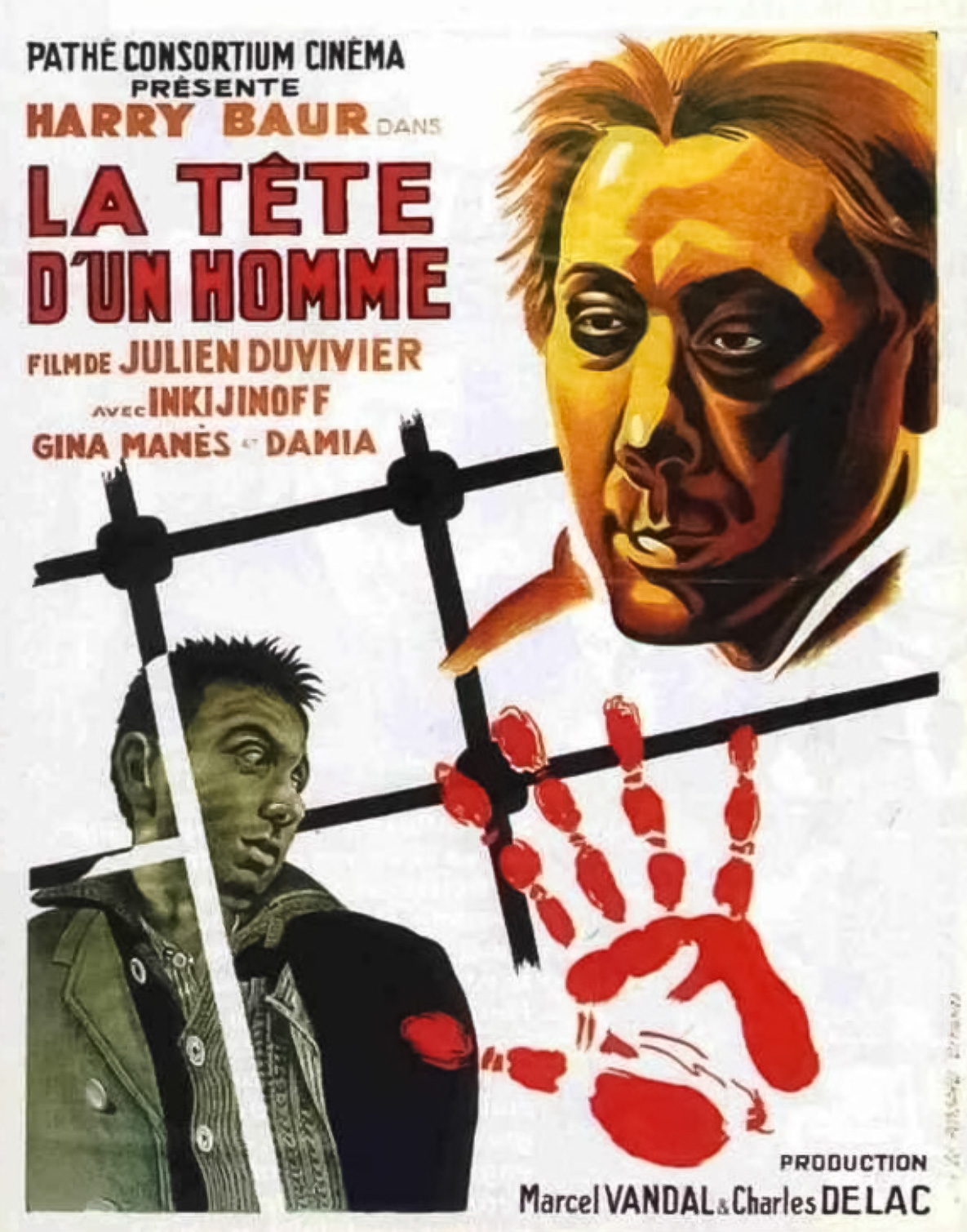 La tête d'un homme (1933) with English Subtitles on DVD on DVD