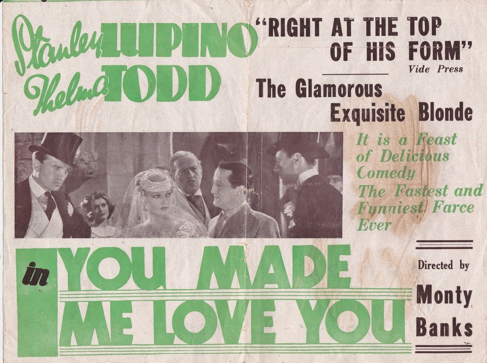You Made Me Love You (1933) Screenshot 4