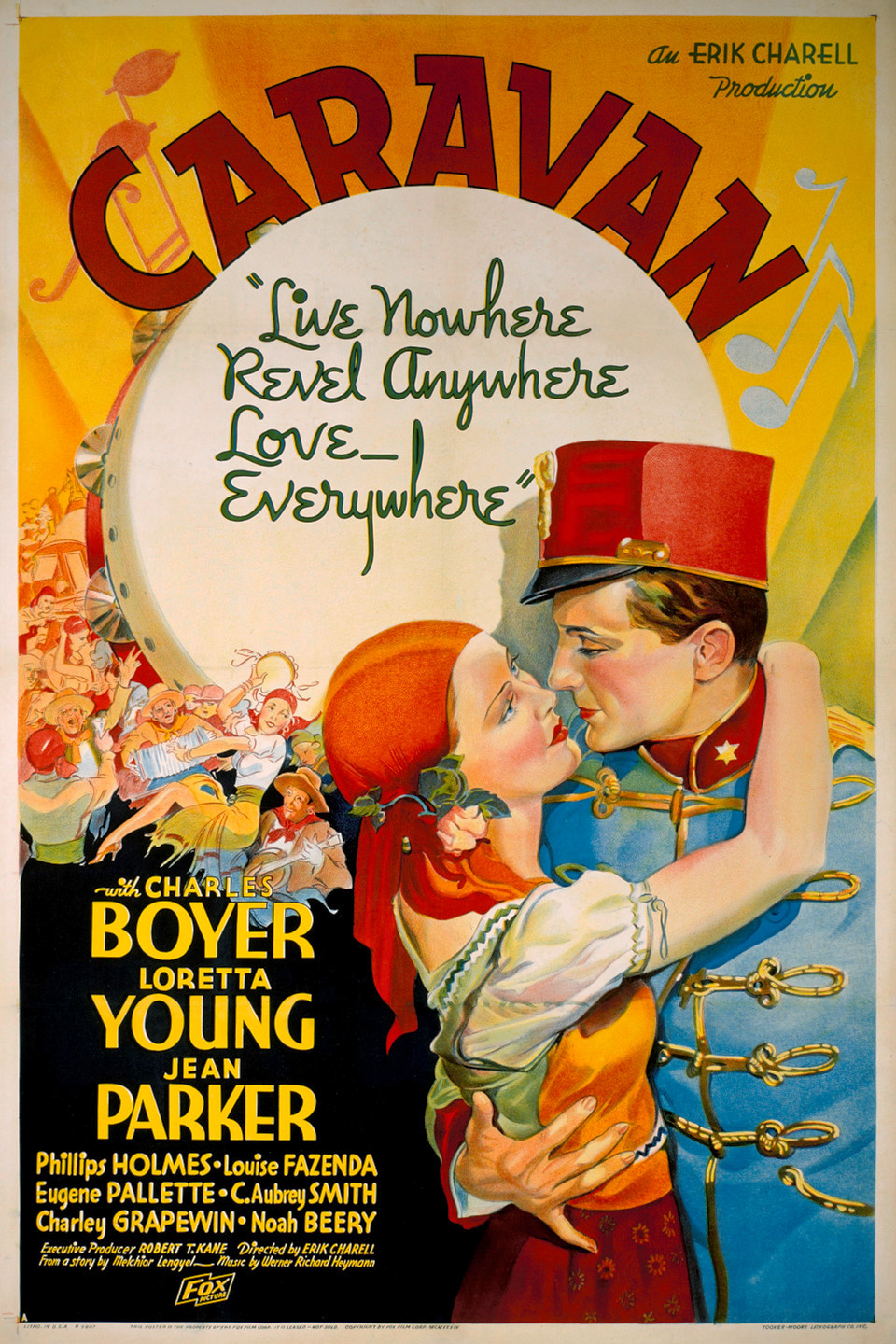 Caravan (1934) starring Charles Boyer on DVD on DVD