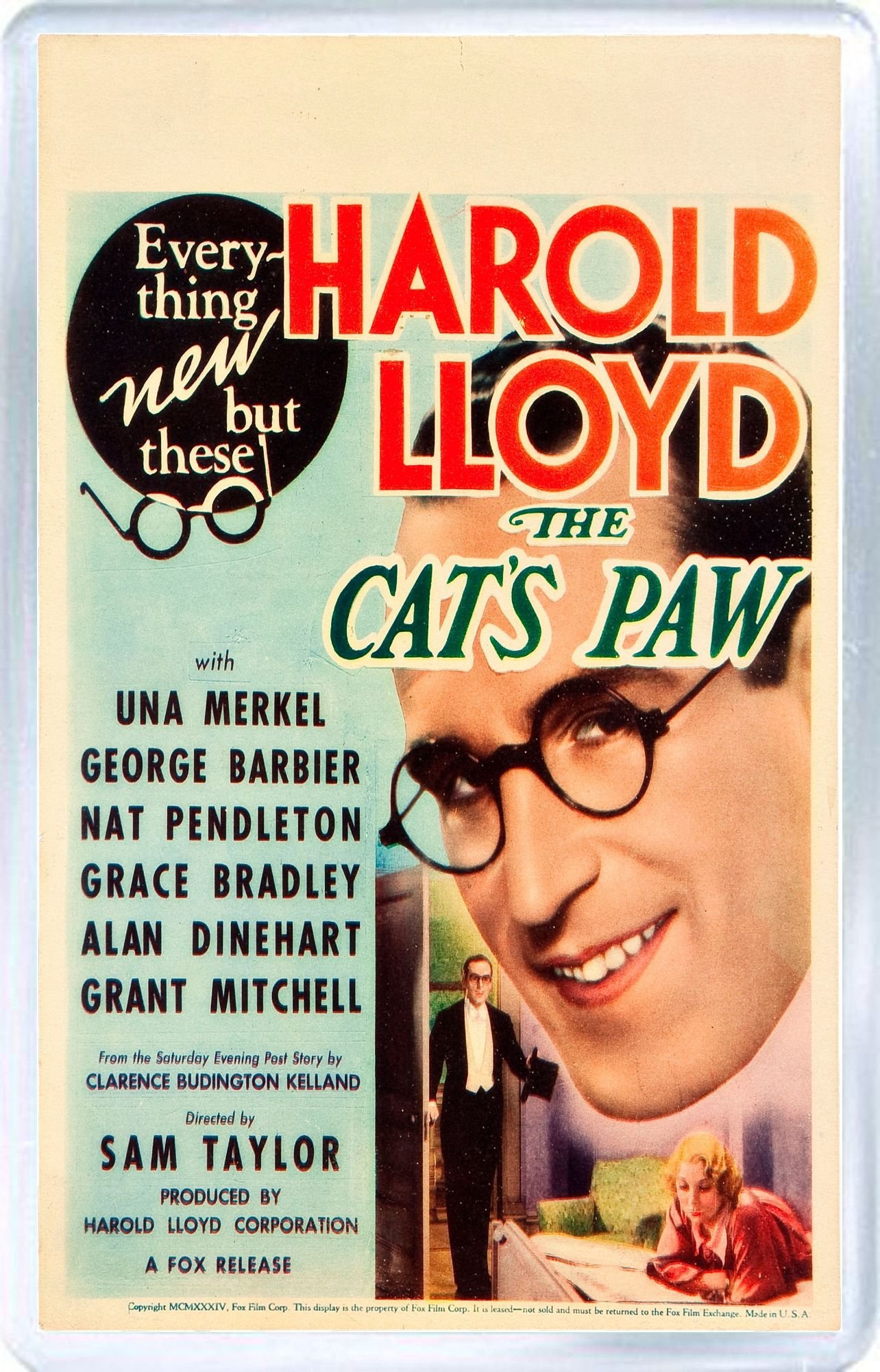 The Cat's-Paw (1934) with English Subtitles on DVD on DVD