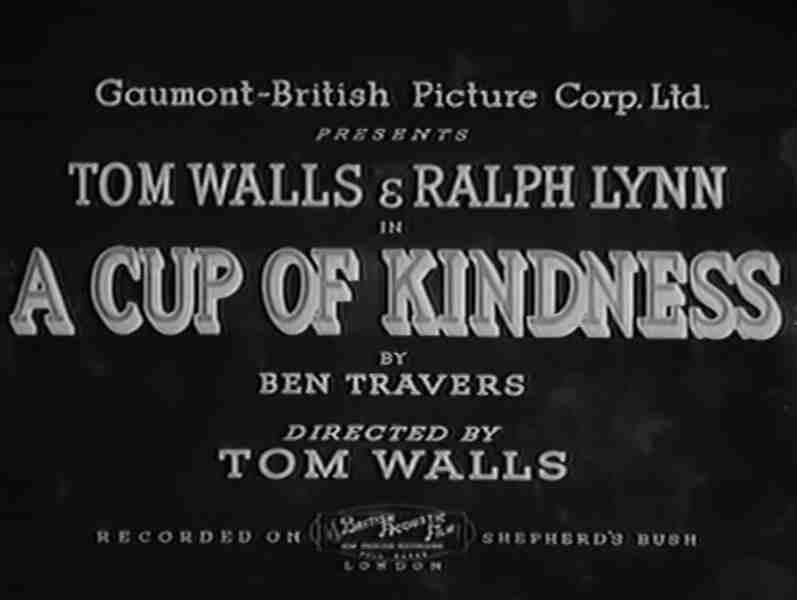 A Cup of Kindness (1934) starring Tom Walls on DVD on DVD