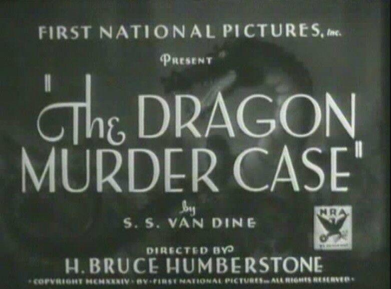The Dragon Murder Case (1934) Screenshot 2 