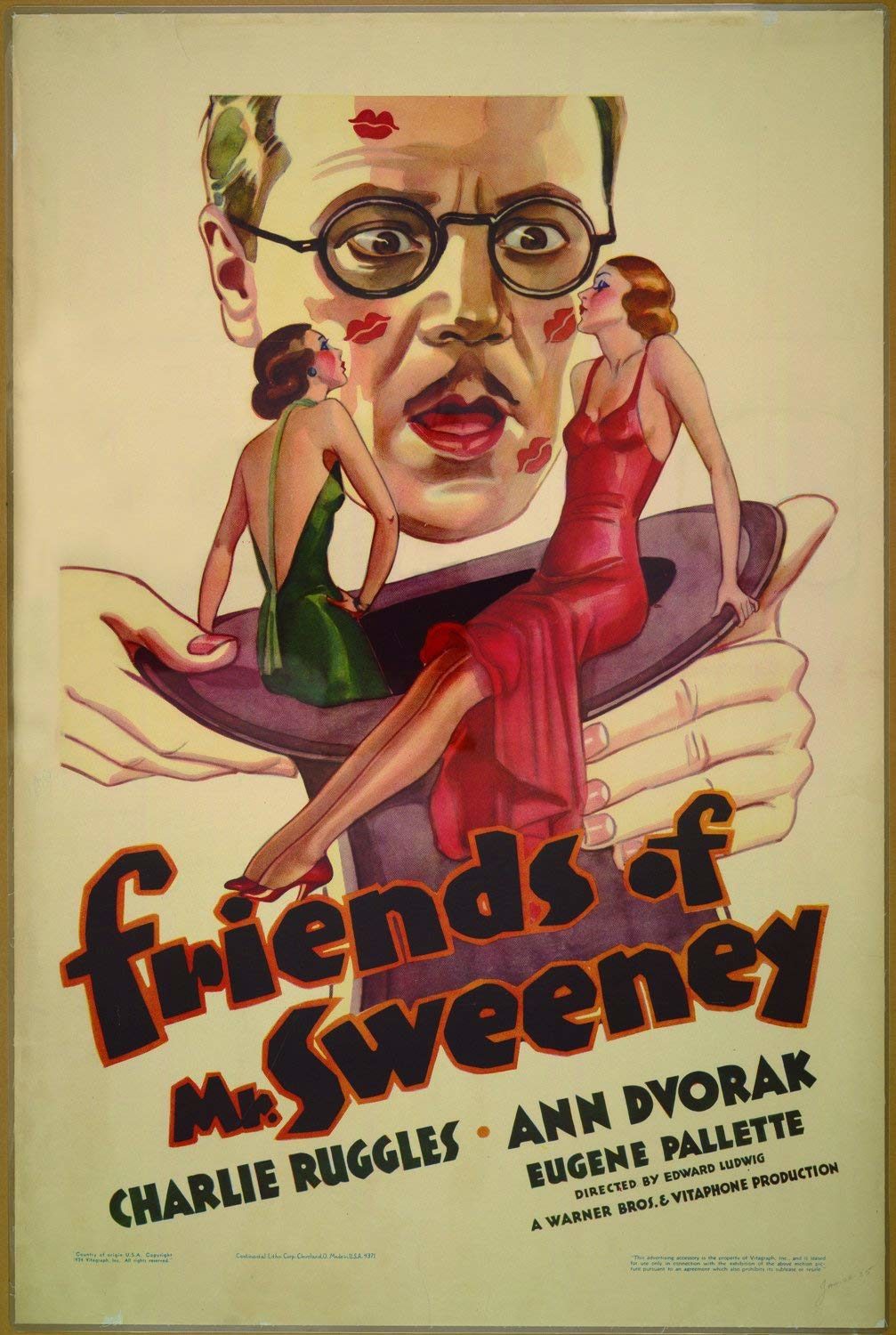 Friends of Mr. Sweeney (1934) starring Charles Ruggles on DVD on DVD