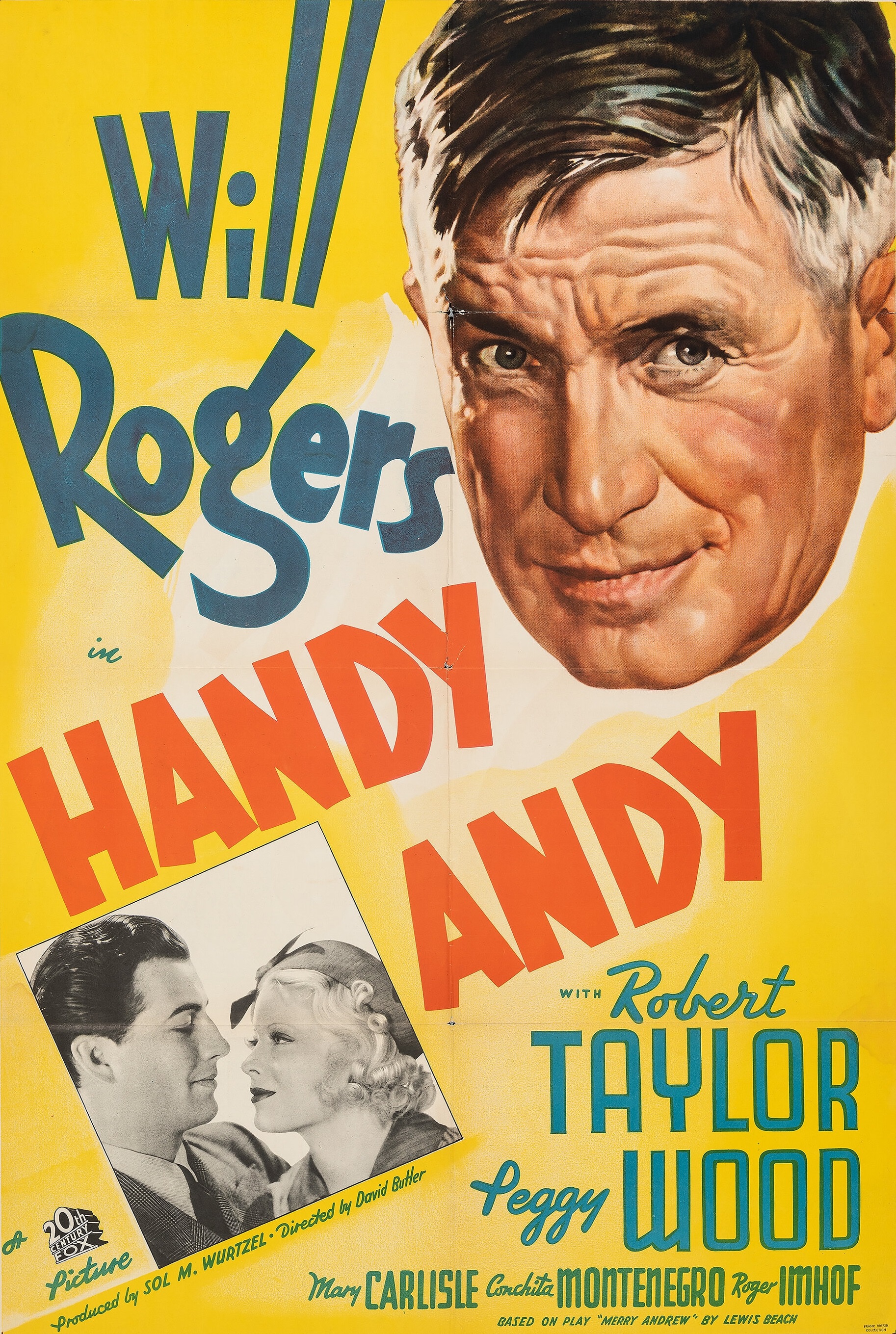 Handy Andy (1934) starring Will Rogers on DVD on DVD