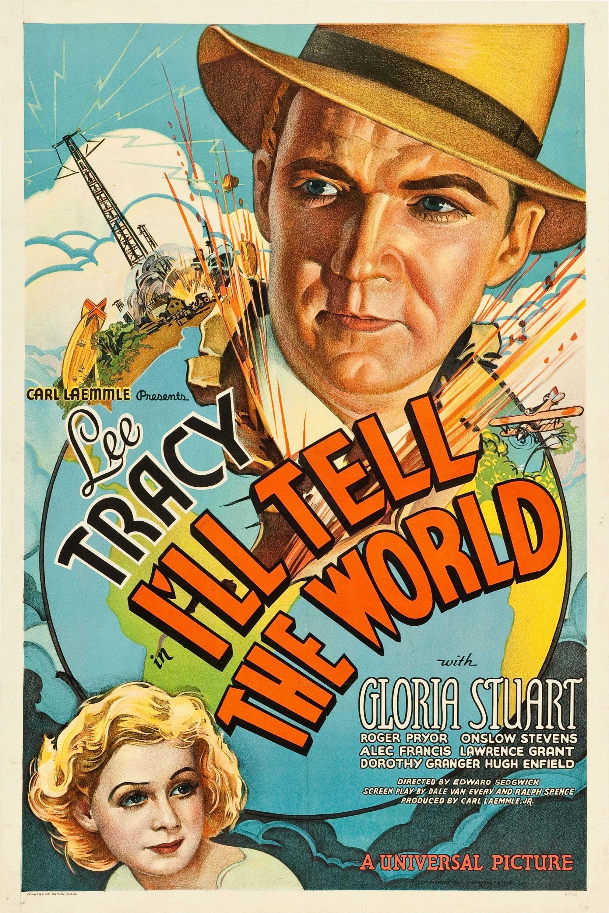 I'll Tell the World (1934) Screenshot 3