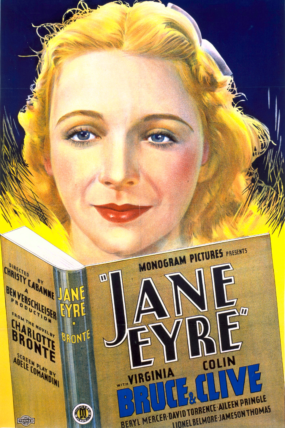 Jane Eyre (1934) starring Virginia Bruce on DVD on DVD