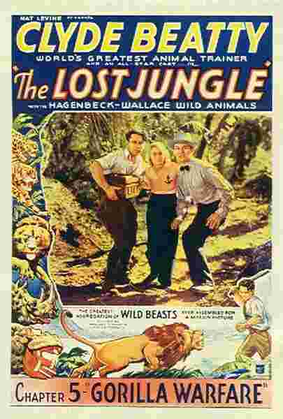 The Lost Jungle (1934) starring Clyde Beatty on DVD on DVD