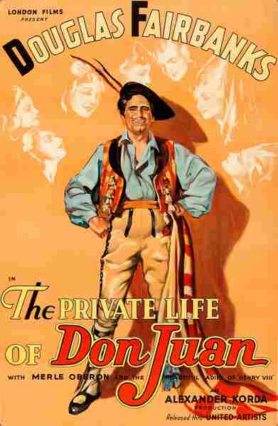 The Private Life of Don Juan (1934) starring Douglas Fairbanks on DVD on DVD