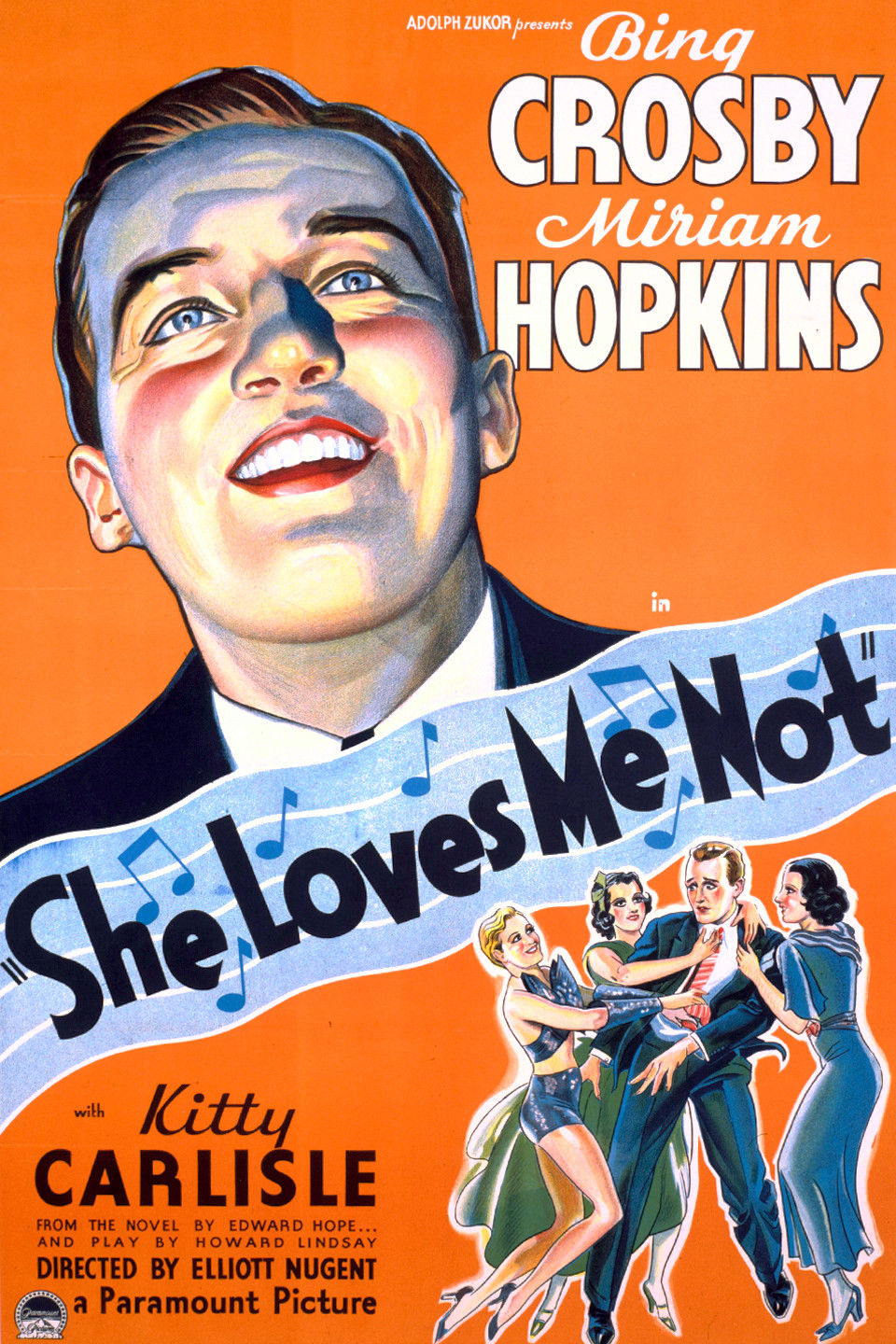 She Loves Me Not (1934) starring Bing Crosby on DVD on DVD
