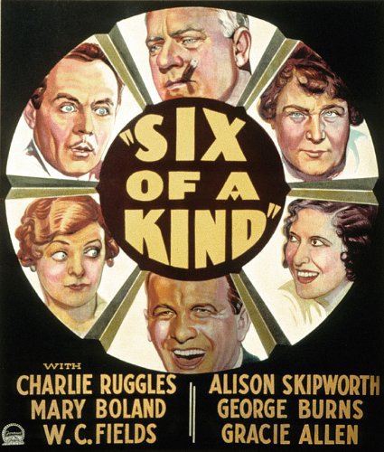 Six of a Kind (1934) starring Charles Ruggles on DVD on DVD