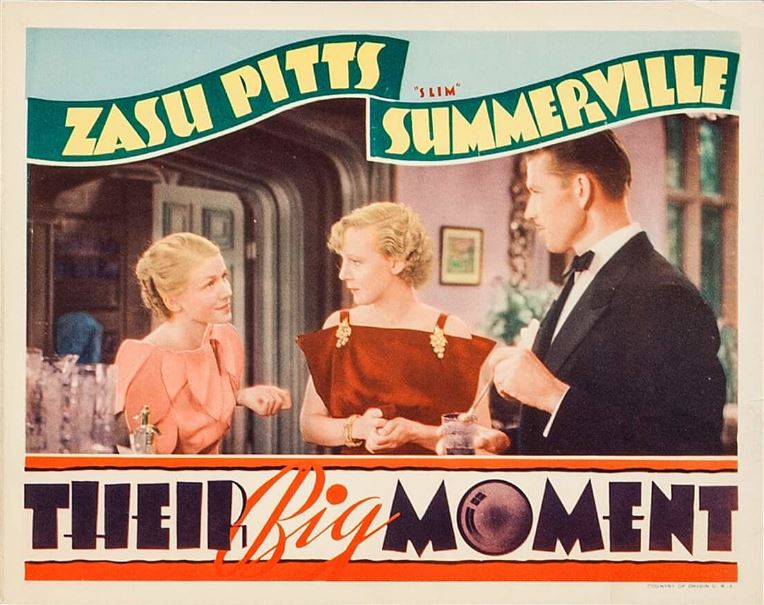 Their Big Moment (1934) Screenshot 3