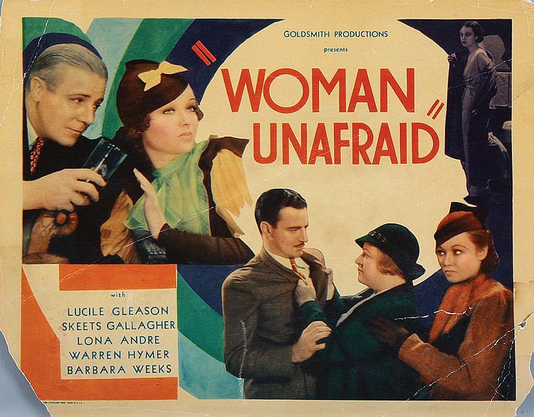 Woman Unafraid (1934) starring Lucile Gleason on DVD on DVD
