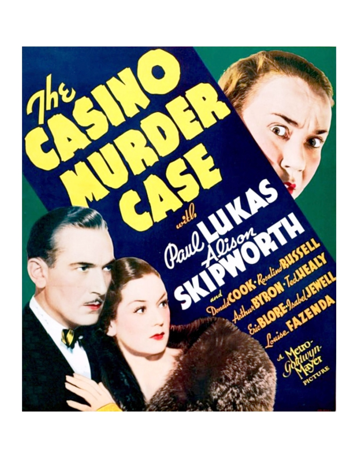 The Casino Murder Case (1935) starring Paul Lukas on DVD on DVD