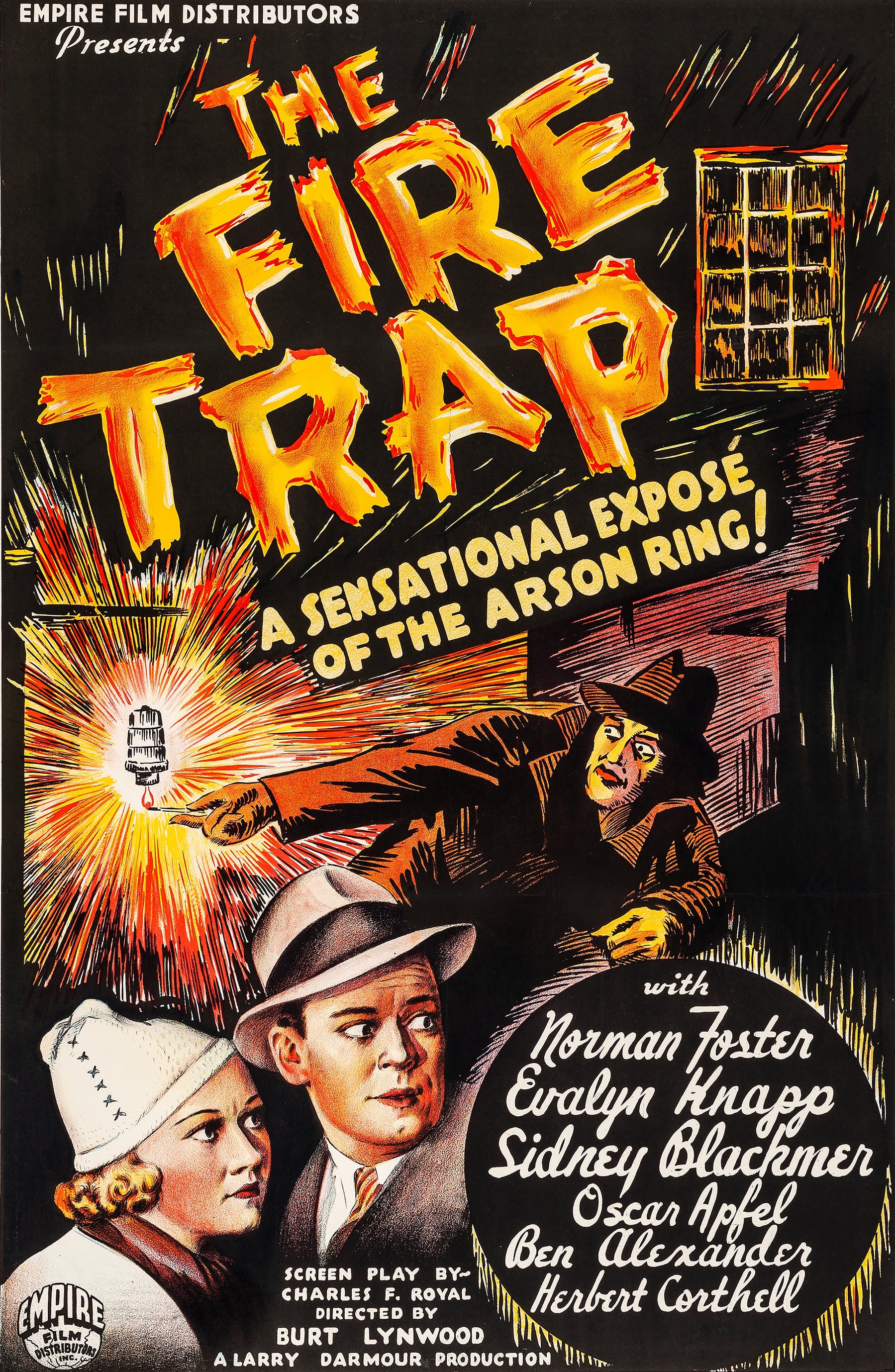 The Fire-Trap (1935) starring Norman Foster on DVD on DVD