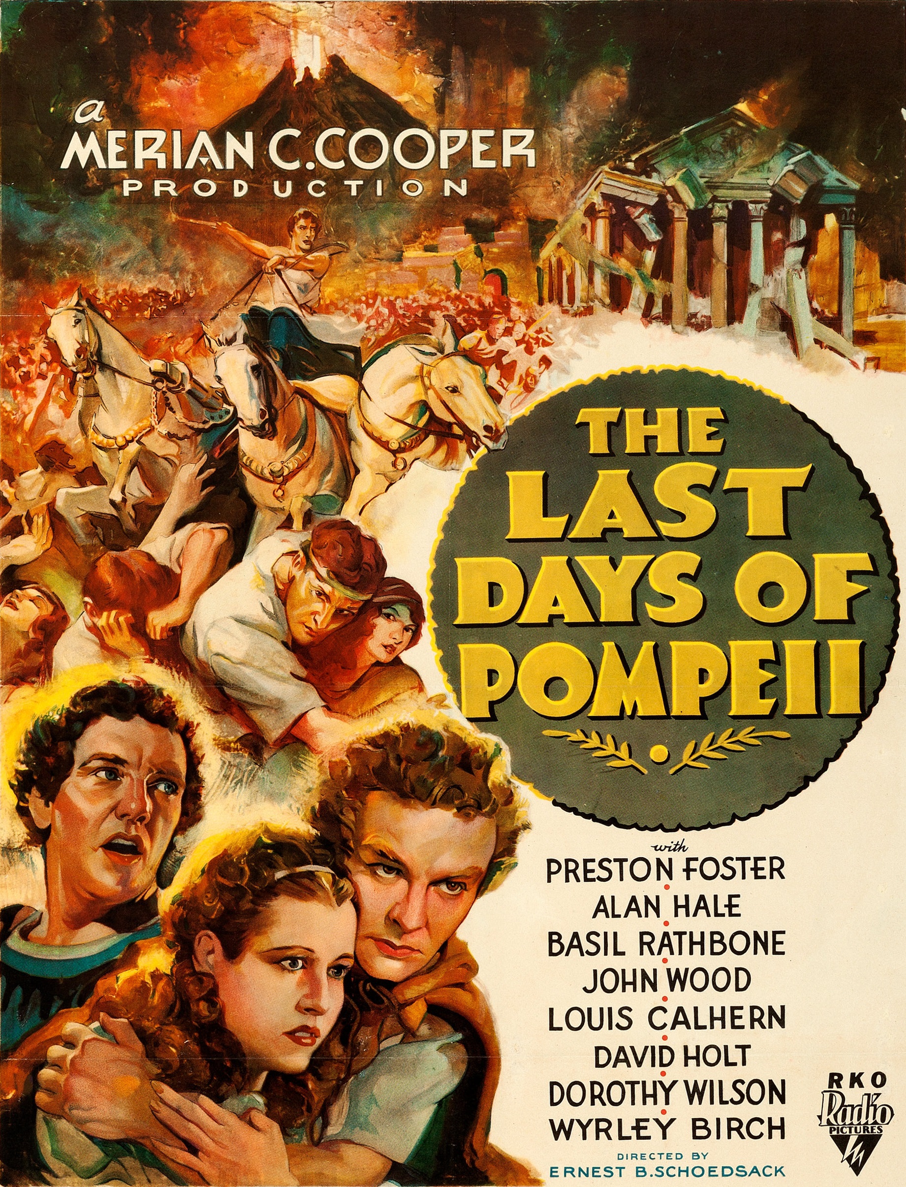 The Last Days of Pompeii (1935) starring Preston Foster on DVD on DVD