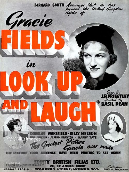 Look Up and Laugh (1935) starring Gracie Fields on DVD on DVD