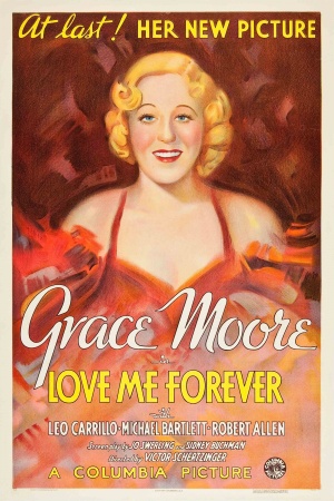 Love Me Forever (1935) starring Grace Moore on DVD on DVD