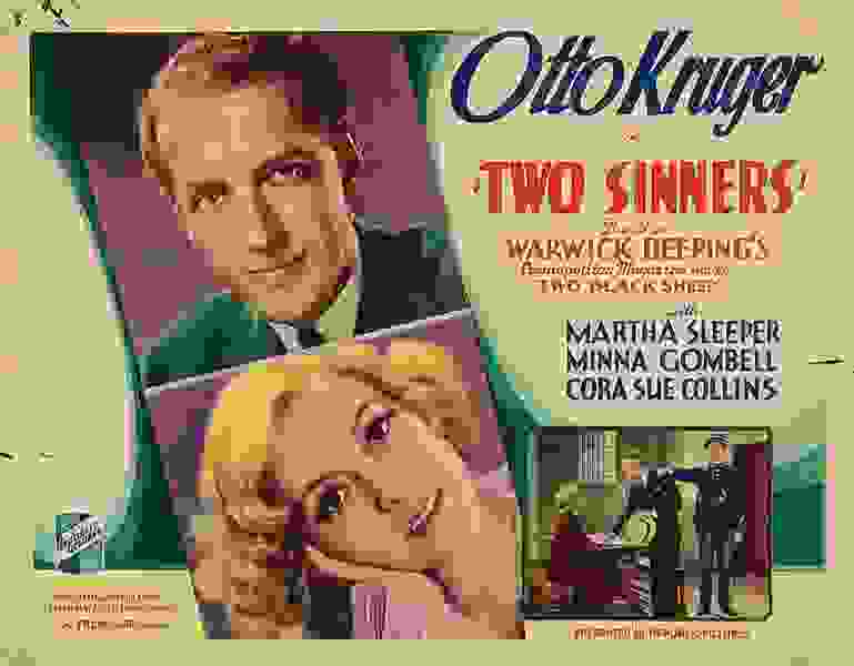 Two Sinners (1935) starring Otto Kruger on DVD on DVD