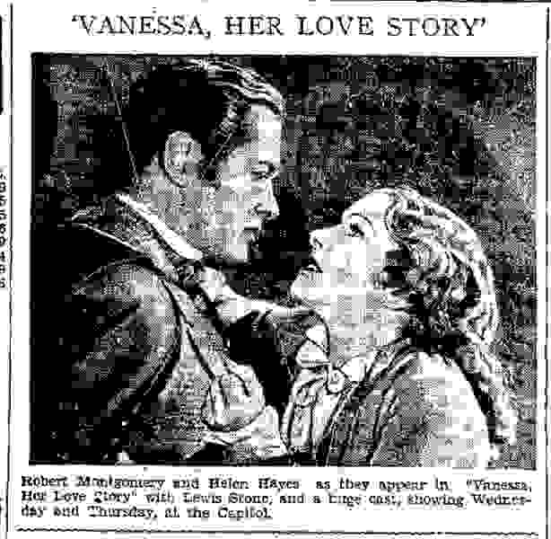 Vanessa, Her Love Story (1935) Screenshot 1