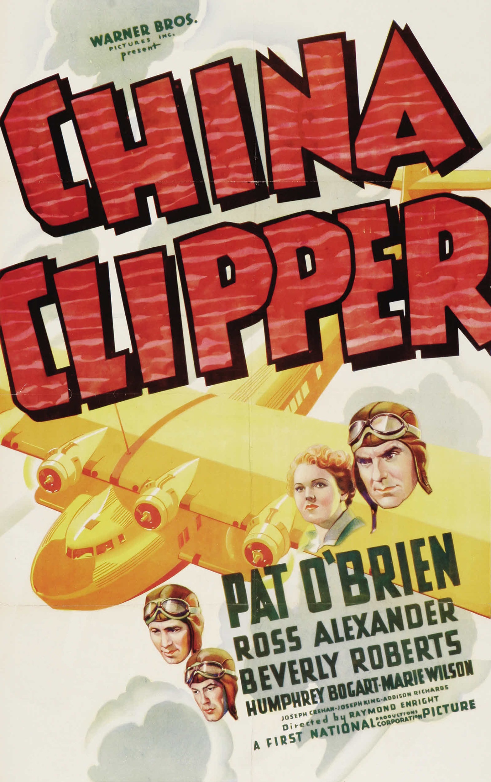 China Clipper (1936) starring Pat O'Brien on DVD on DVD