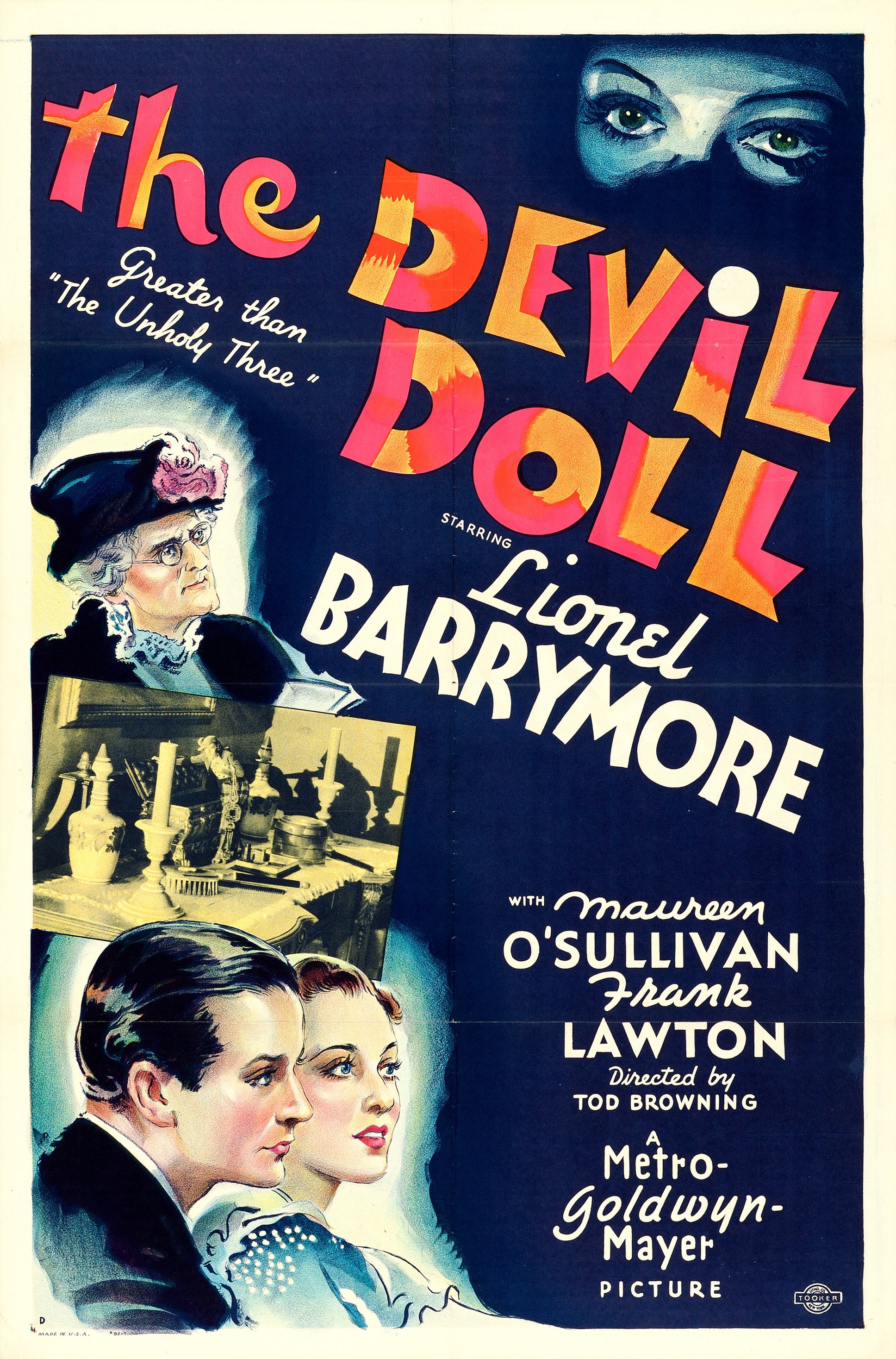 The Devil-Doll (1936) starring Lionel Barrymore on DVD on DVD
