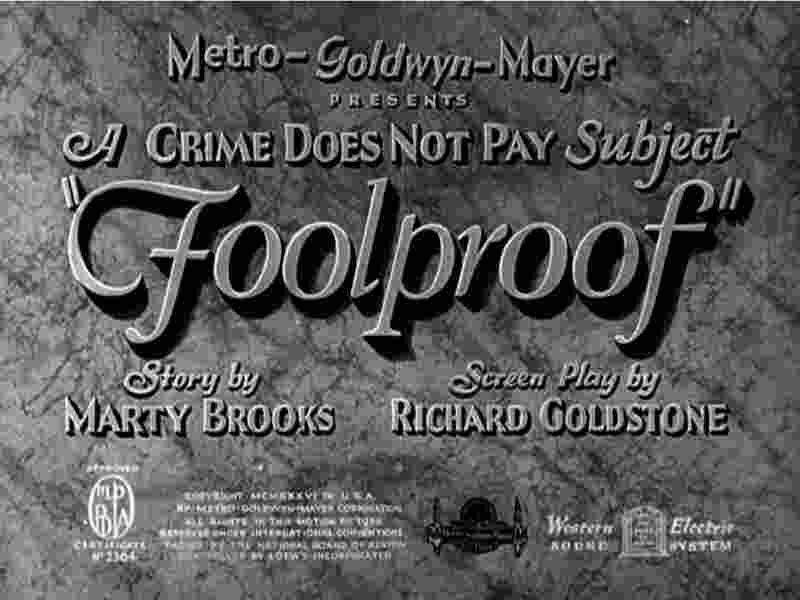 Foolproof (1936) Screenshot 1